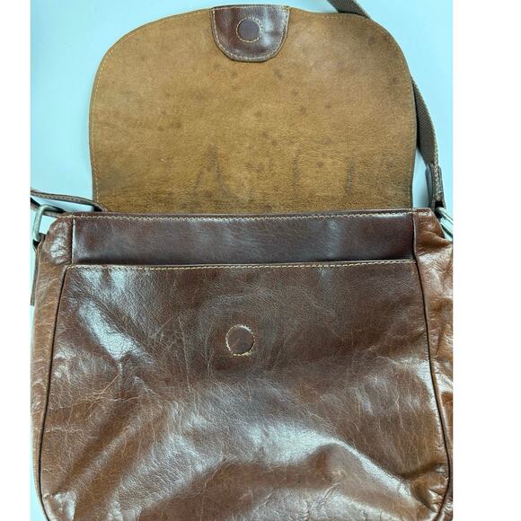 JACK GEORGES Leather Crossbody Bag with Adjustable Strap - Picture 3 of 10